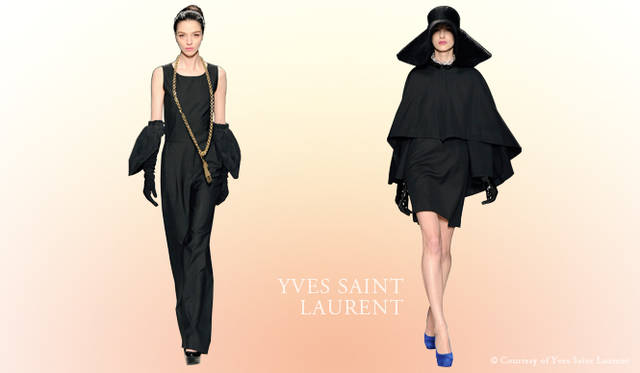 <br />「イヴ・サンローランはモード感漂うミニマリズム。ムッシュ・サンローランが追求したエレガンスを今日的に表現していますね」