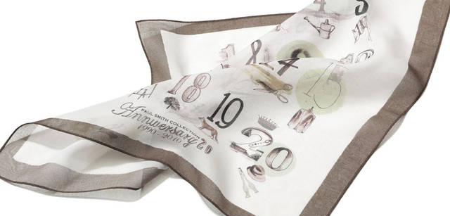 20周年グラフィックプリントハンカチ3150円