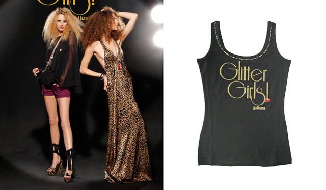 ガリアーノ｜galliano｜2010 Spring & Summer COLLECTION｜タンクトップ 1万6800円