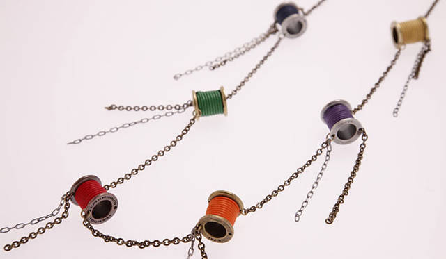 伊勢丹新宿店本館1階 ザ・ステージ｜Q-pot. in Wonderland｜MadHatter’s Mad Winder Necklace　3万9900円　© Disney