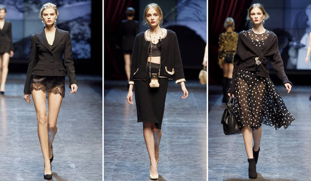 萩原輝美のファッション・デイズ｜2010-11AW DOLCE&GABBANA