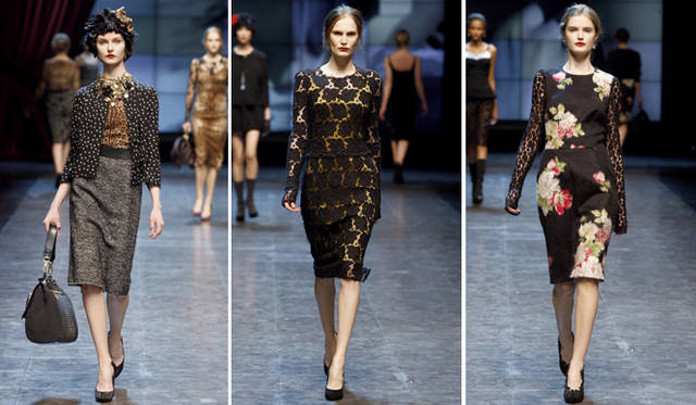 萩原輝美のファッション・デイズ｜2010-11AW DOLCE&GABBANA