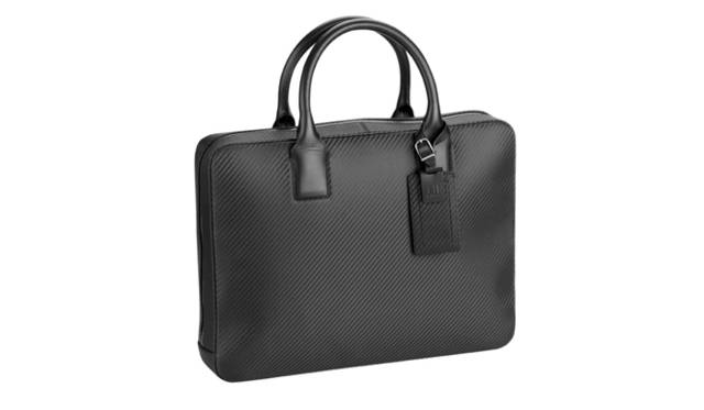 <b>dunhill｜ダンヒル</b>　シングルジップブリーフケース 12万3900円