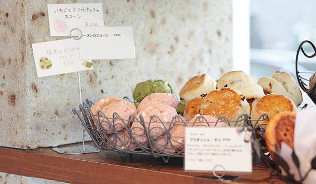 gentille｜ジャンティーユ｜かわいらしいイラストつきのメニューも。友人へのお土産にもぴったりのスコーン