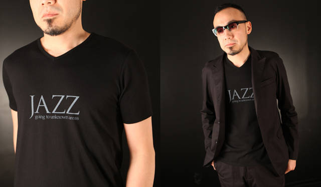M ライン Tシャツ　“What’s Jazz ?”　価格｜1万4490円