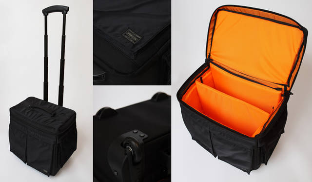 M ライン×ポーター　レコードバッグ　価格｜8万1900円　サイズ｜W39×H37×27cm　（2010年7月発売予定）