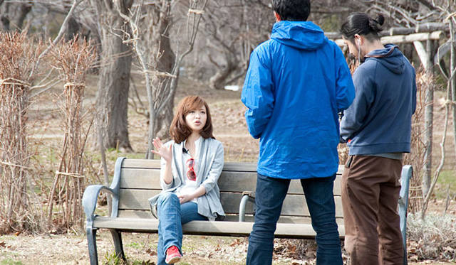 <b>オニツカタイガー｜スペースシャワーTV</b>　BACK TO HOME supported by Onitsuka Tiger｜2010年5月オンエア　中島公園にて取材風景