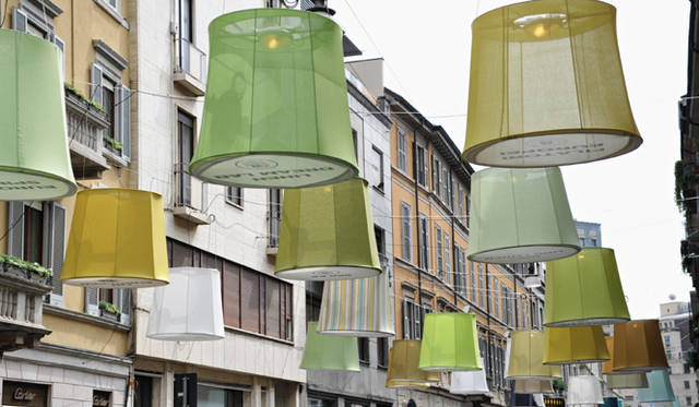Salone Internazional del Mobile 2010｜街中のいたるところにもサローネのデコレーションが