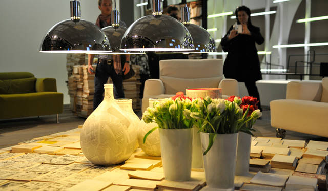 Salone Internazional del Mobile 2010｜Cassina｜テーブルデコレーション