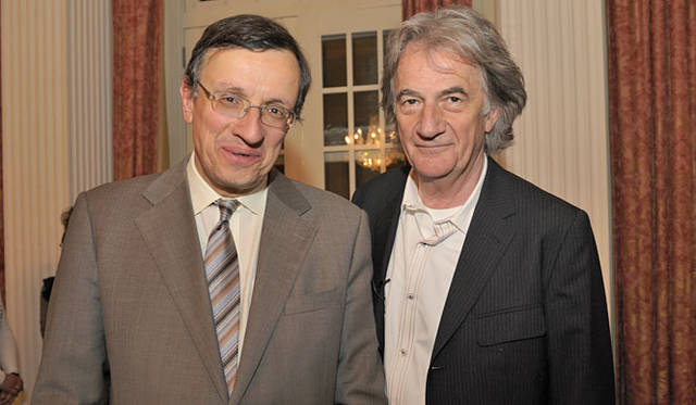 <strong>Paul Smith COLLECTION│ポール・スミス コレクション</strong><br />ポール・スミス コレクション 20周年パーティ｜駐日英国大使のディビッド・ウォレン氏とポール・スミス氏