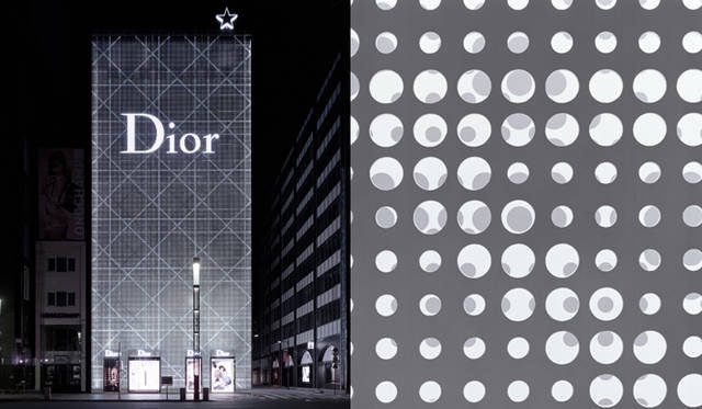 Divine of Creation　伊藤嶺花×乾久美子｜ファサードを手掛けた 『Dior Ginza』 （設計：乾久美子建築設計事務所）　　Photo：ANO DAICI