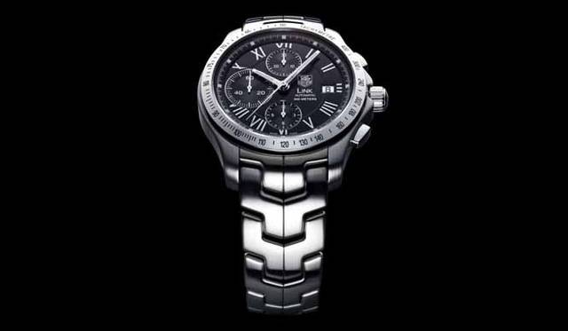 　リンク自動巻き　クロノグラフ　タキメーター　エレガンス　限定モデル