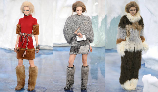 <b>萩原輝美｜CHANEL｜シャネル</b>　2010年秋冬コレクションより。©CHANEL