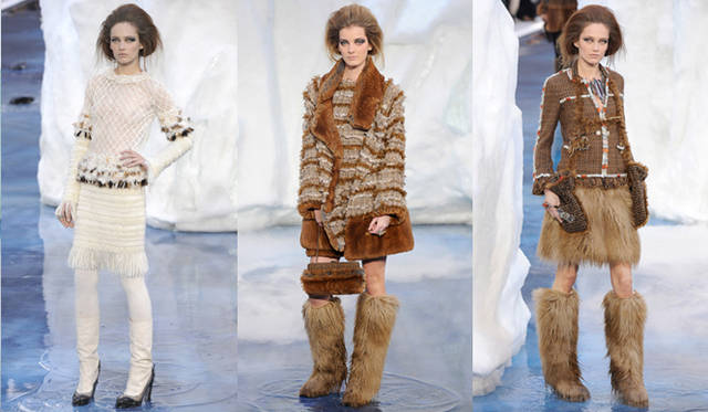 <b>萩原輝美｜CHANEL｜シャネル</b>　2010年秋冬コレクションより。©CHANEL