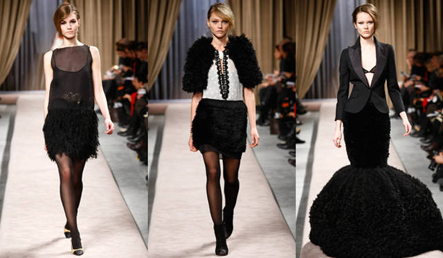 <b>萩原輝美｜GIAMBATTISTA VALLI｜ジャンバティスタ ヴァリ</b>　2010年秋冬コレクションより。©Patrice Stable