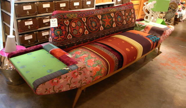 <b>ミラノサローネ2010｜Bokja</b>　市内のRossana Orlandiで展示されていた、Bokjaのソファ