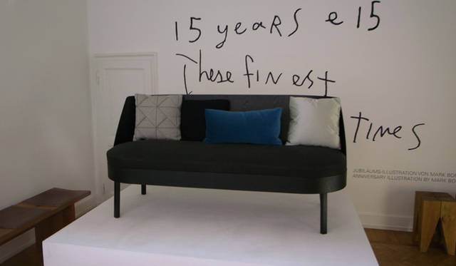 <b>ミラノサローネ2010｜e15</b>　シュテファン・ディーツがドイツの家具ブランド「e15」から発表したソファ「SF05 BESS」