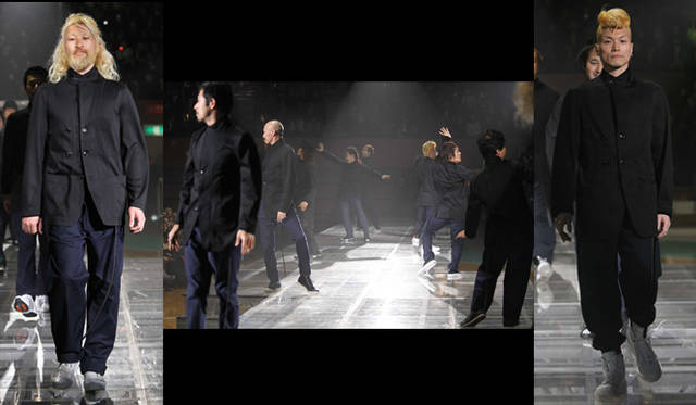 <strong>YOHJI YAMAMOTO｜ヨウジヤマモト　19年ぶりに東京でコレクションショーを開催<br />CONDORSのメンバー</strong>