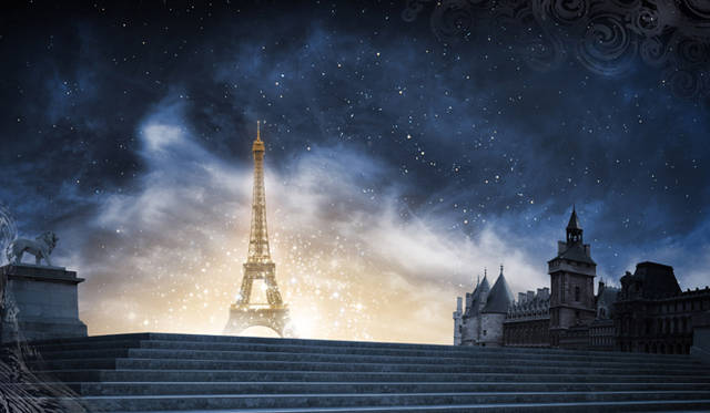 <b>LOUIS VUITTON｜ルイ・ヴィトン</b>　パリ市街を巡る旅を演出するデジタル映像。©Benoît Munoz/ET ALORS PRODUCTION