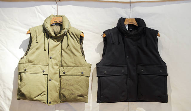 <b>SUKEZANE Tomoki｜トモキ倶楽部</b>　ベスト　各5万400円（ともにN.HOOLYWOOD／ミスターハリウッド）