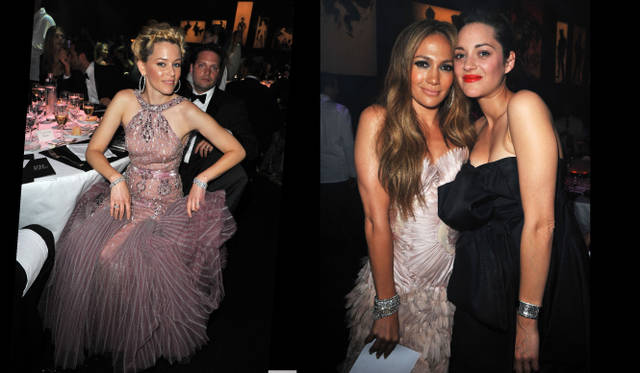 <b>第63回カンヌ国際映画祭｜Elizabeth Banks , Jennifer Lopez & Marion Cotillard </b>　左｜両手首に着けたブレスレットが輝く、女優のエリザベス・バンクス。右｜ジェニファー・ロペスとマリオン・コティヤール。