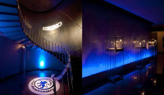 SEIKO｜セイコー　アニバーサリーモデルが集められた、会場内の風景。