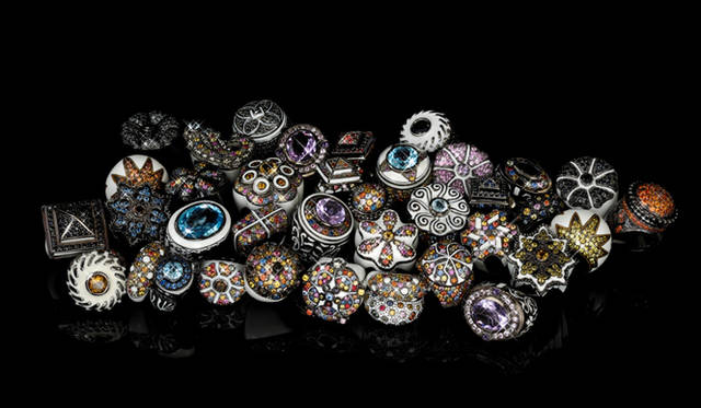 <b>M.C.L BY MATTHEW CAMPBELL LAURENZA｜M.C.L バイ マシュー・キャンベル・ローレンザ</b>　リング 3万400円～8万6000円（M.C.L BY MATTHEW CAMPBELL LAURENZA／M.C.L Design Japan）