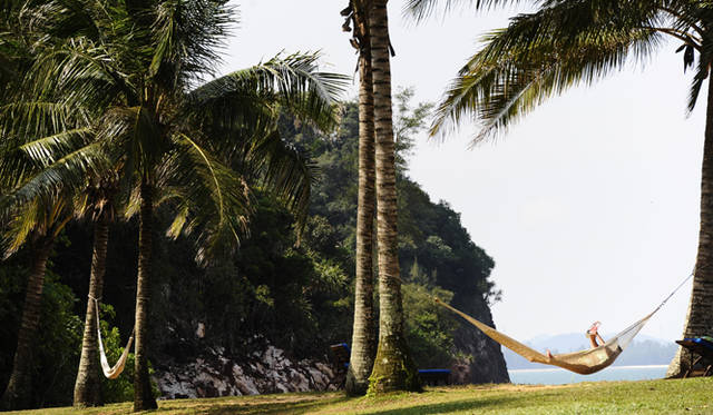 Club Med Cherating Beach｜クラブメッド・チェラティンビーチ｜ハンモックでお昼寝