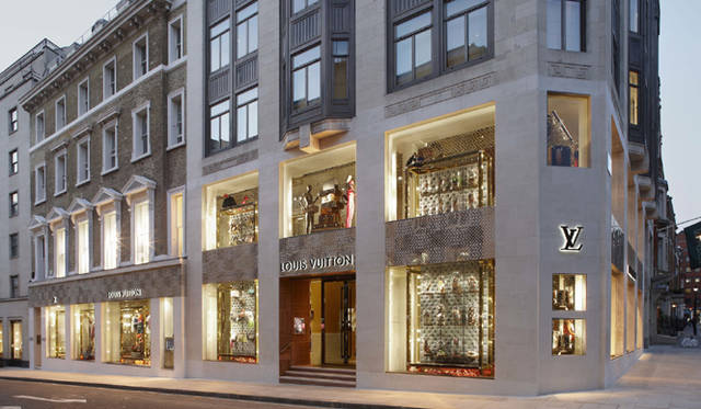 <b>LOUIS VUITTON｜ルイ・ヴィトン</b>　『ルイ･ヴィトン ニュー･ボンド･ストリート メゾン』オープン　店舗外観