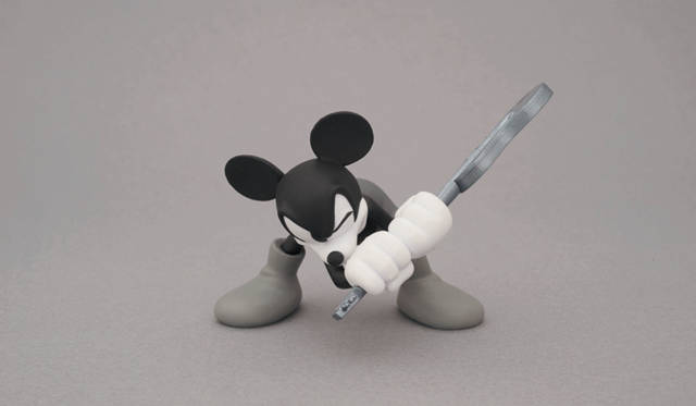 MEDICOM TOY｜UDF ミッキーマウス（ギターver.） 白黒版