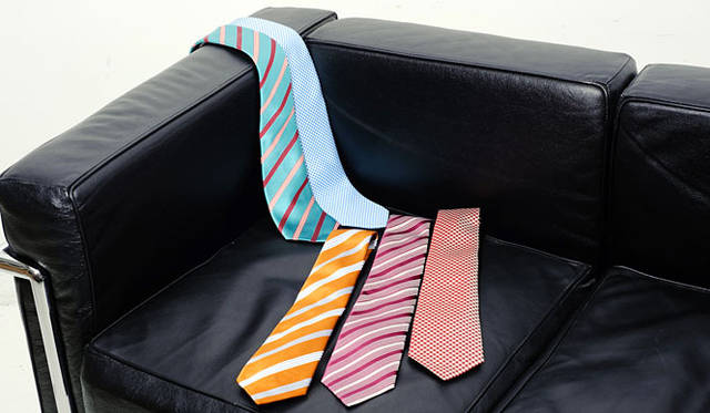 　ネクタイ各1万8900円（リヴェラーノ＆リヴェラーノ／ザ ソブリンハウス）