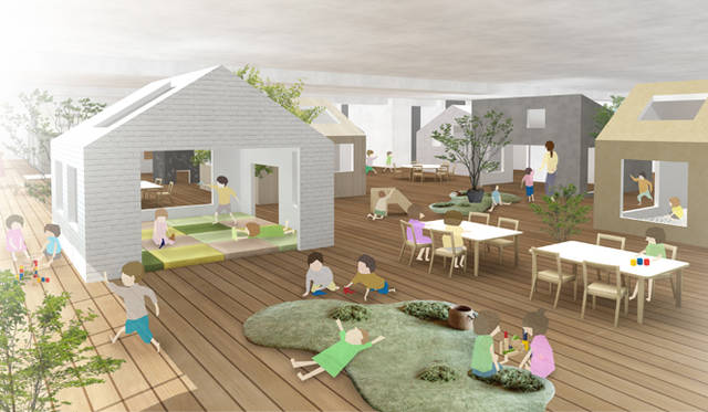 <b>谷尻 誠｜湘南まちの保育園</b>　上から