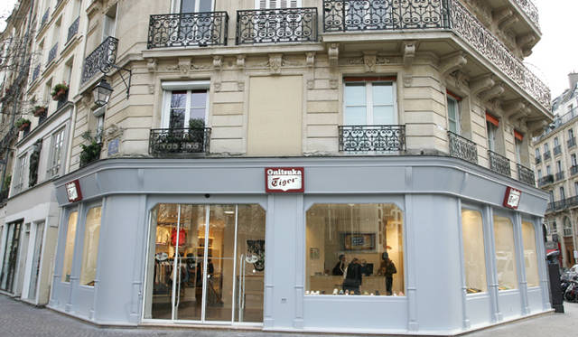 <strong>Onitsuka Tiger｜オニツカタイガー</strong>  　オニツカタイガー パリ店