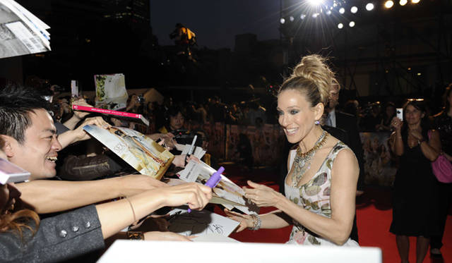 <b>『セックス・アンド・ザ・シティ 2』 ジャパンプレミア開催！</b>　サラ・ジェシカ・パーカー