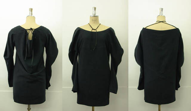 <b>MIHARAYASUHIRO｜三原康裕</b>　回製作された「チェントコーゼ」10周年記念の別注ワンピース。メンズのパンツとともに同店のみで限定販売される