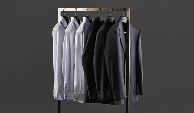 <b>HUGO BOSS｜ヒューゴ ・ボス </b> 　スーツはドイツ製。シャツとネクタイはイタリア製となる