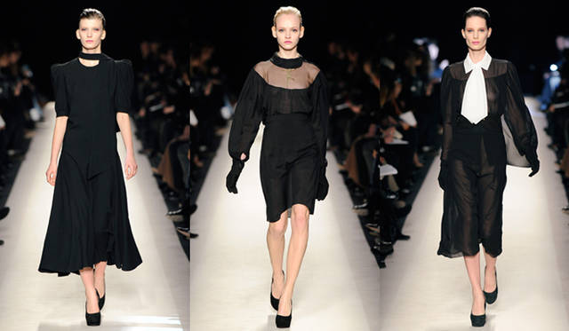 <b>2010-11 AW　YVES SAINT LAURENT｜2010-11年 秋冬 イヴ・サンローラン コレクションより</b>　©Yves Saint Laurent