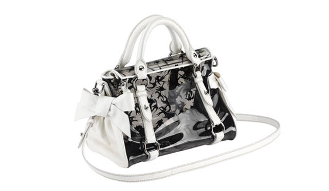 <b>MIU MIU｜ミュウミュウ</b>　クリアバッグ[H18×W27×D11cm] 9万4500円（予定価格） (ミュウミュウ／プラダ ジャパン)