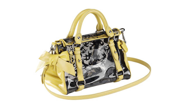 <b>MIU MIU｜ミュウミュウ</b>　クリアバッグ[H18×W27×D11cm] 9万4500円（予定価格） (ミュウミュウ／プラダ ジャパン)