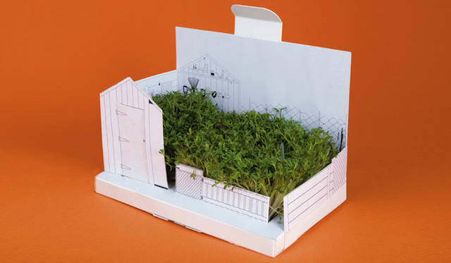 <b>mYwaY｜マイウェイ</b>　英国発新感覚ギフト『ポストカーデン』　Allotment（菜園）