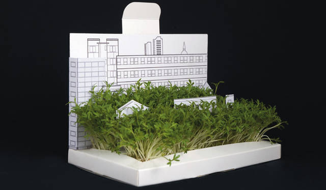 <b>mYwaY｜マイウェイ</b>　英国発新感覚ギフト『ポストカーデン』　City（都市）