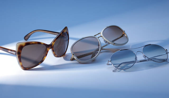 <br />左から、4万4100円　5万5650円　3万6750円　（トム フォード ／トム フォード アイウェア（マルコリ ジャパン）　Tel. 03-5766-7427）