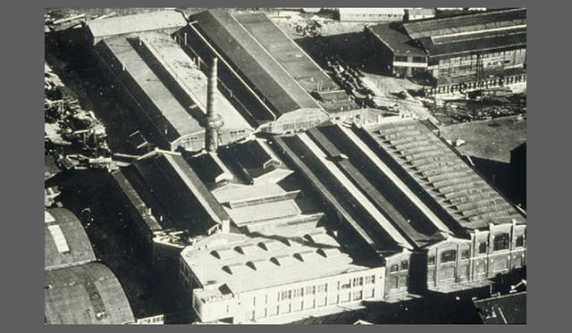 <b>Hunter Douglas｜ハンターダグラス</b>　当時のロッテルダム工場