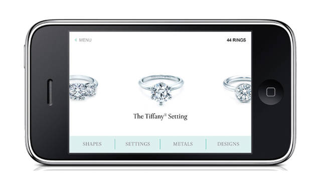 <b>TIFFANY｜ティファニー</b>　「ティファニー エンゲージメントリング ファインダー」©Tiffany&Co.