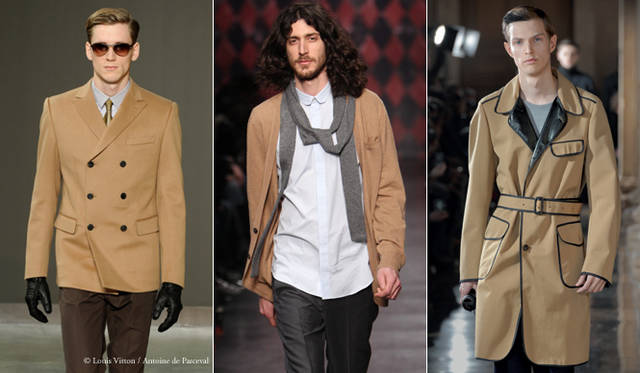 左から<b>LOUIS VUITTON、PAUL SMITH、DRIES VAN NOTEN</b>
