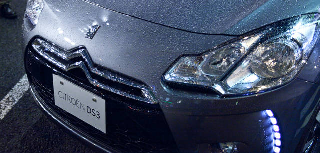   「アンチレトロナイト」　イベント会場に展示されていたDS3。