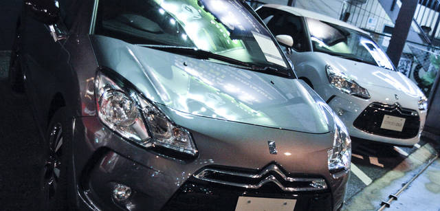   「アンチレトロナイト」　イベント会場に展示されていたDS3。