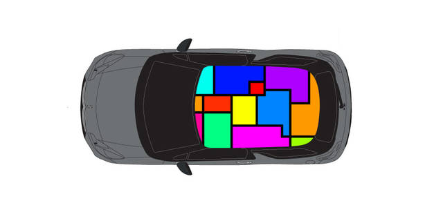  「アンチレトロナイト」　一般公募によるルーフデザイン審査会優勝作品。