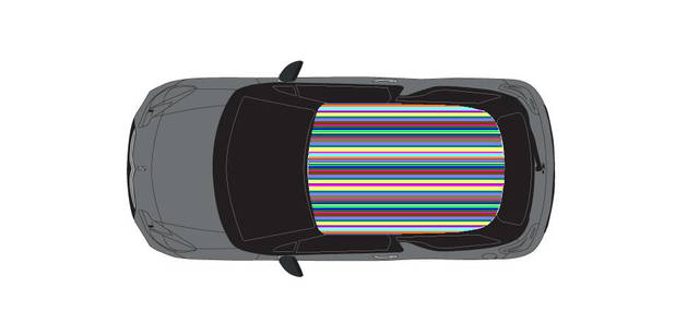  「アンチレトロナイト」　一般公募によるルーフデザイン審査会作品。