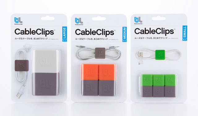 <b>Trinity｜トリニティ</b>　 Bluelounge Design 「CableClips」